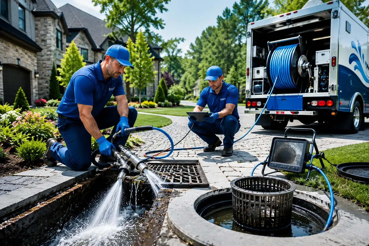 Local outdoor drain cleaning professionals in Sunflower, AL
